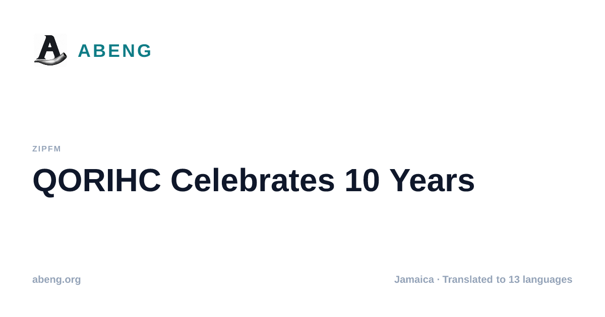 QORIHC Celebrates 10 Years